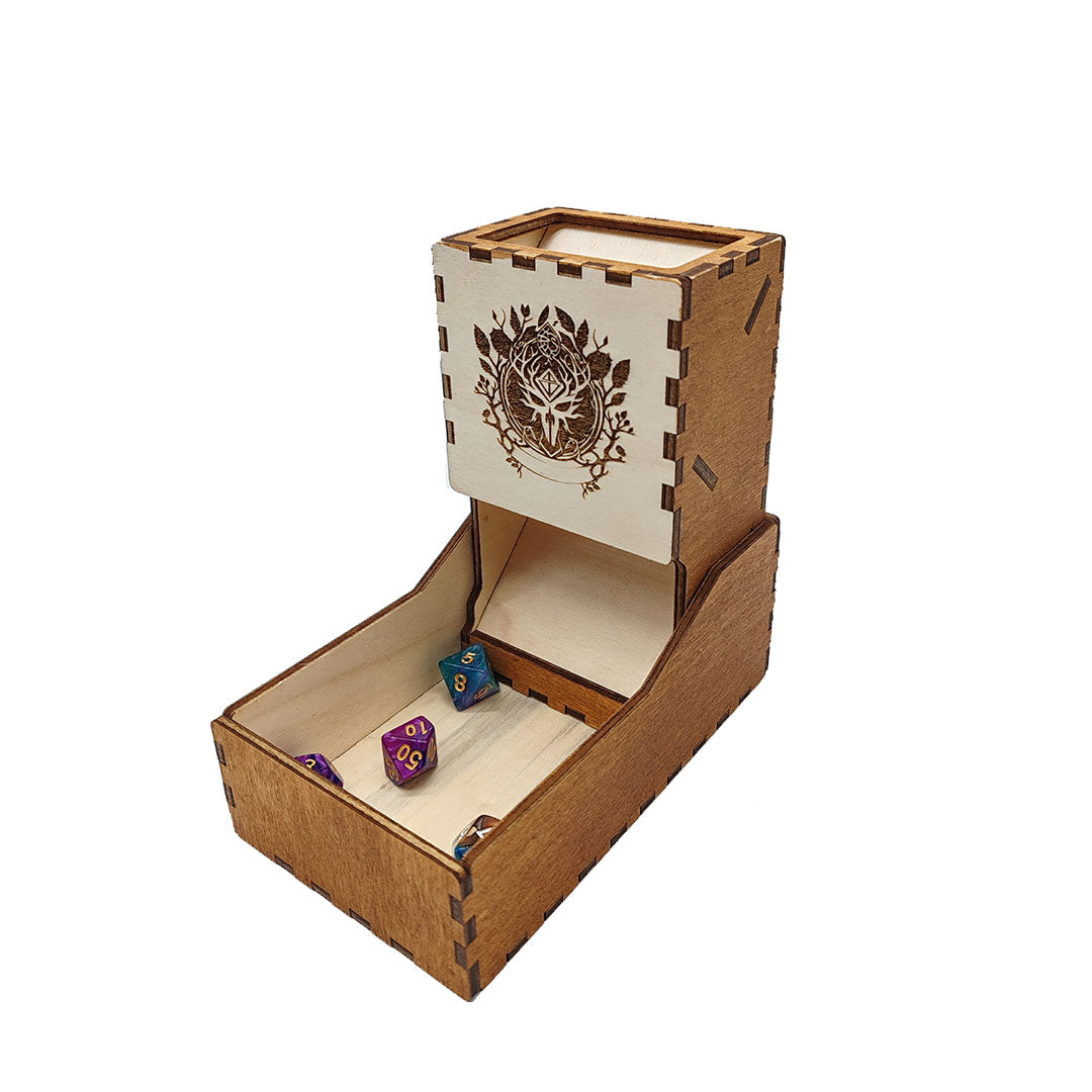 DICE TOWER LEGNO - TORRE LANCIA DADI E PORTA DADI