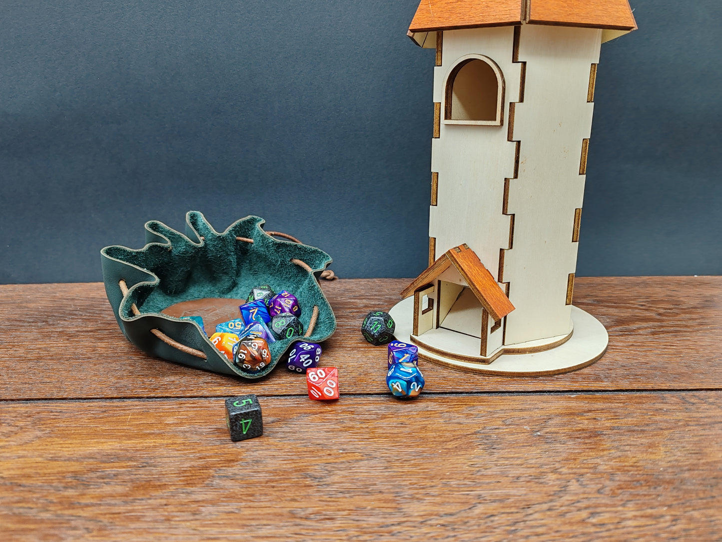 DICE TOWER LEGNO - TORRE LANCIA DADI