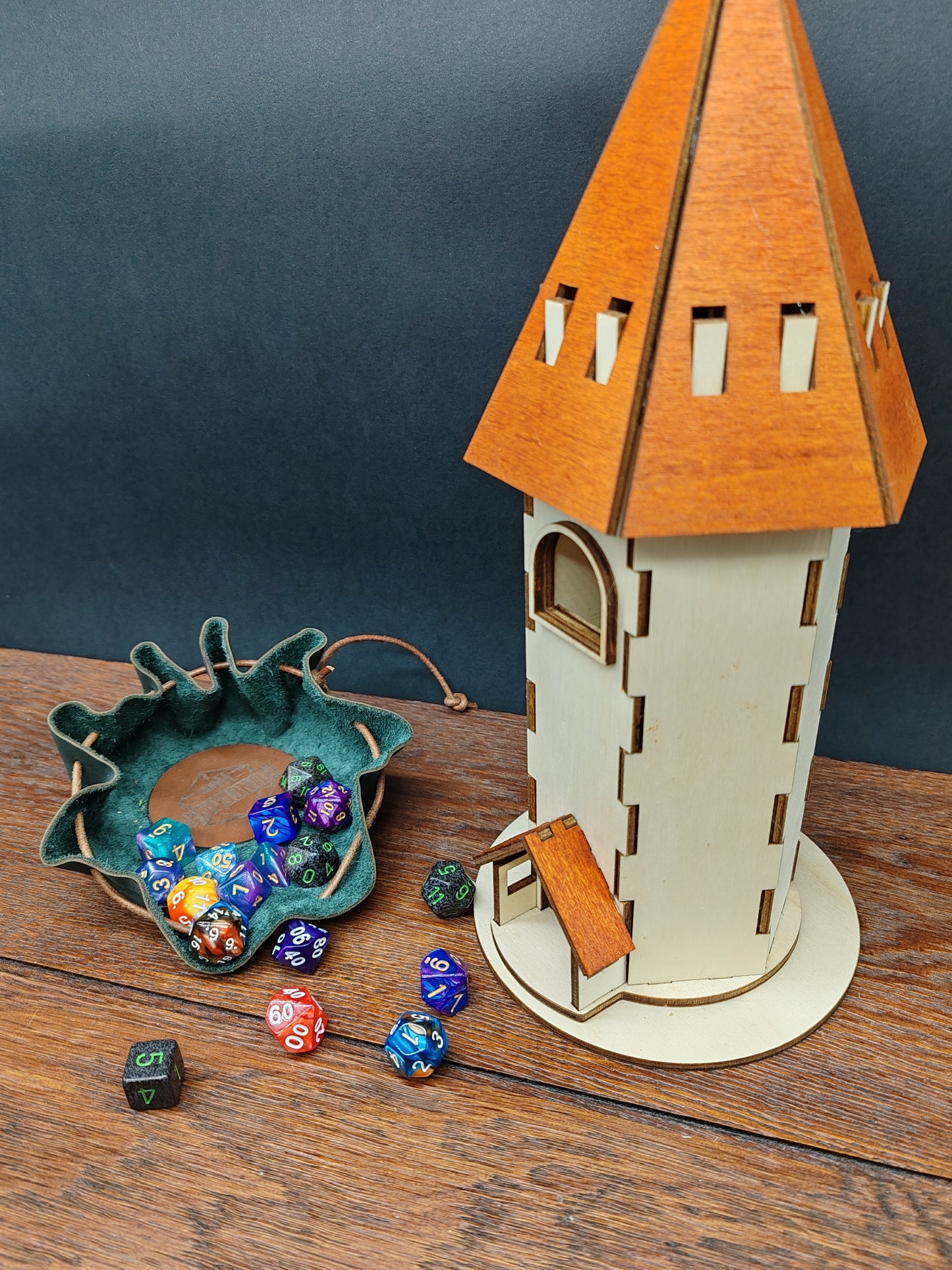 DICE TOWER LEGNO - TORRE LANCIA DADI