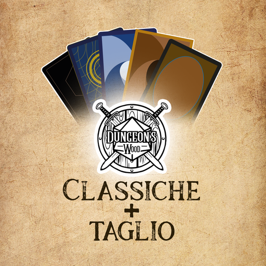 FOGLIO CARTE DA GIOCO E PROXY CLASSICHE + TAGLIO