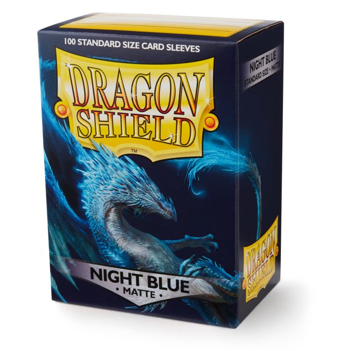 DRAGON SHIELD 100 SLEEVES STANDARD MATTE - MATTE NIGHT BLUE (AT-11042)