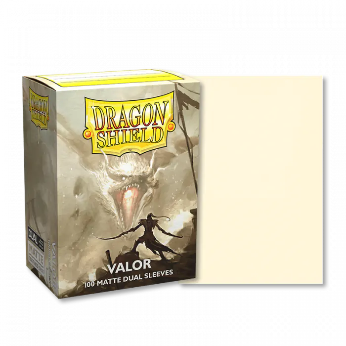 DRAGON SHIELD 100 SLEEVES STANDARD MATTE - VALOR (AT-15059)