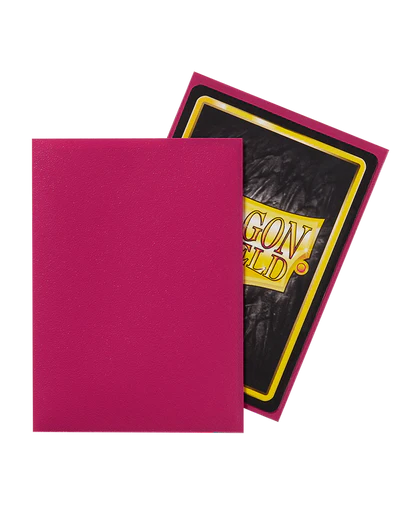 DRAGON SHIELD 100 SLEEVES STANDARD MATTE - MAGENTA (AT-11026)
