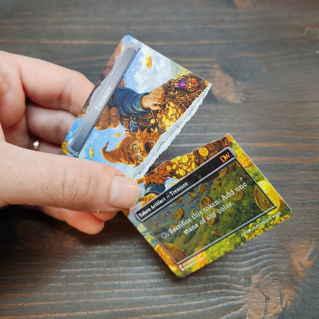 PLAYING CARDS AND PROXY IN SUPER A4 SHEET WITH 9 CARD SLOTS